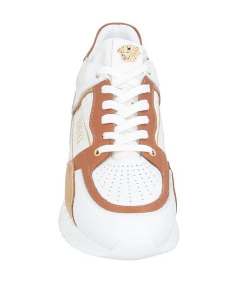 versace white low tops sneakers